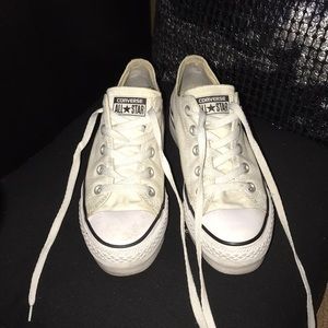 Platform converse, low tops